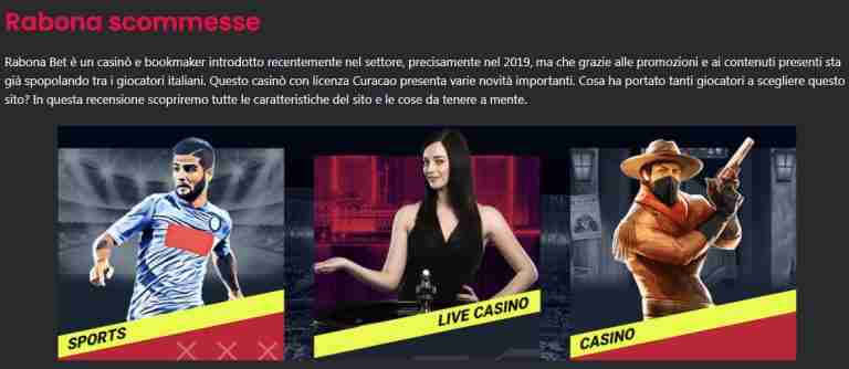 Rabona scommesse bet