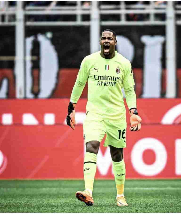 Lecce-Milan squalifica Maignan