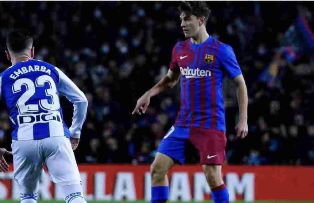 Infortunio Gavi mercato