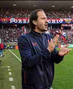 Genoa Gilardino esonero