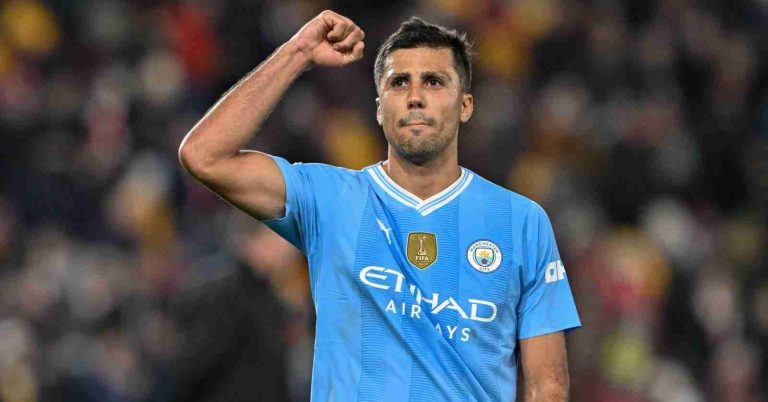 Manchester City infortunio Rodri