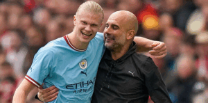 Manchester Haaland e Guardiola