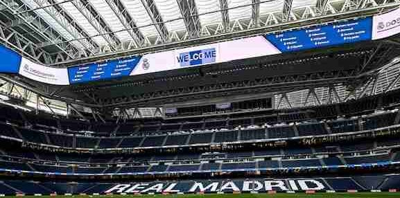 Real Madrid Santiago Bernabeu