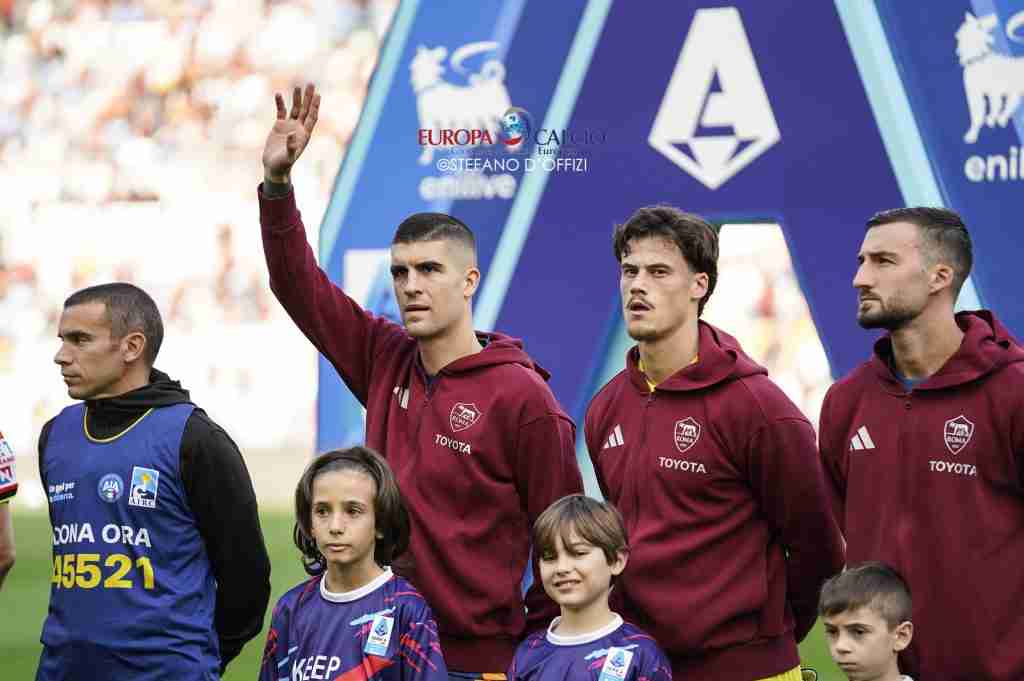 Roma - Mancini, Svilar e Crristante