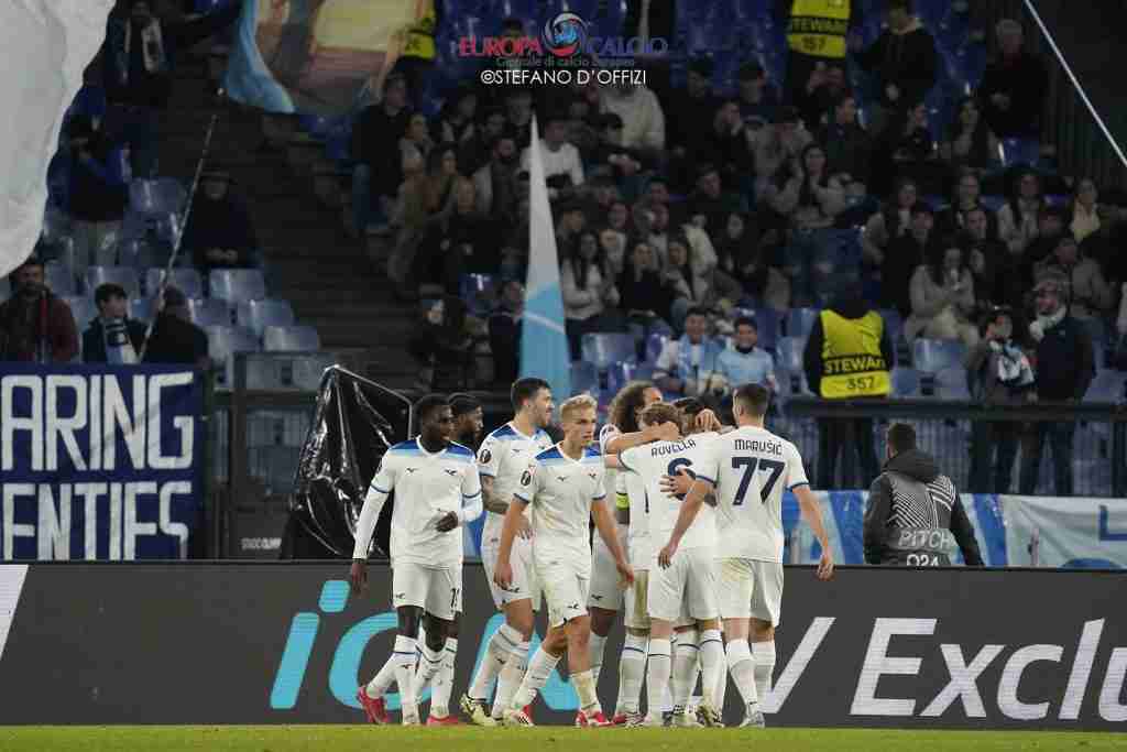 Lazio esultanza