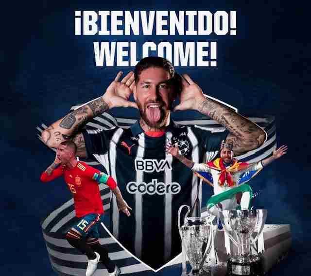 Sergio ramos Rayados Monterrey