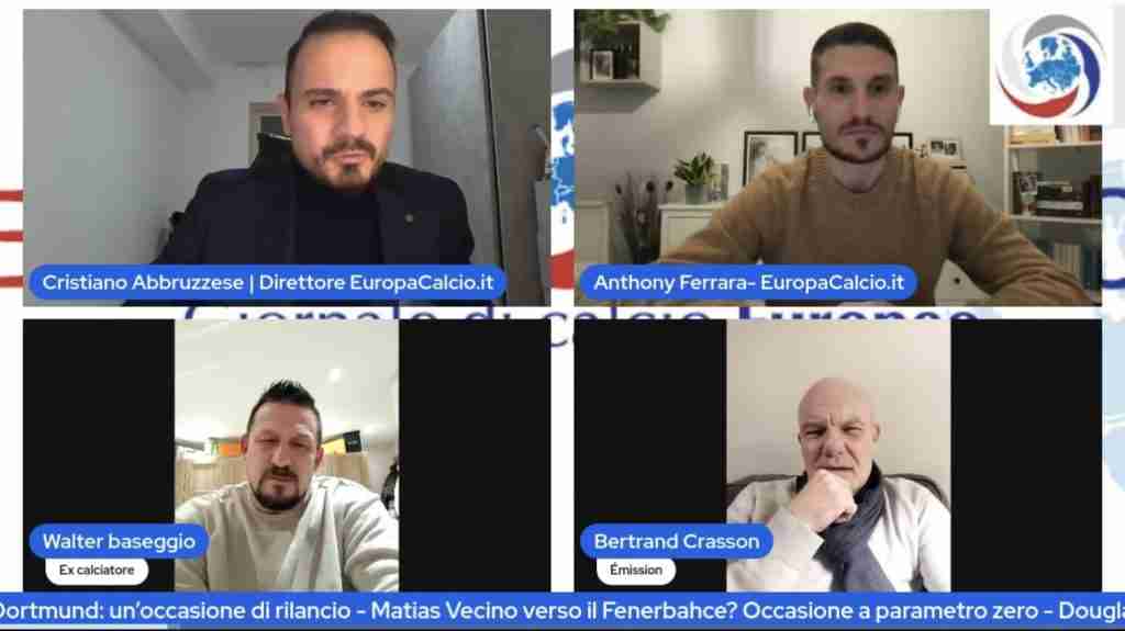 Baseggio Baroni Anderlecht Napoli Crasson