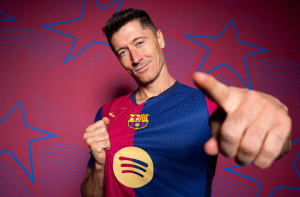 Barcellona Lewandowski infortunio