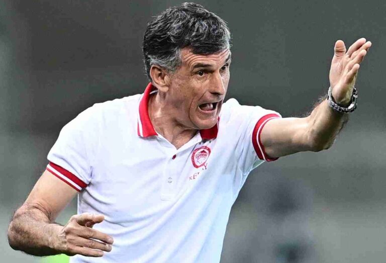 José Luis Mendilibar Olympiacos
