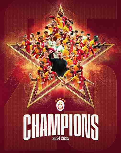 Galatasaray Campione di Turchia