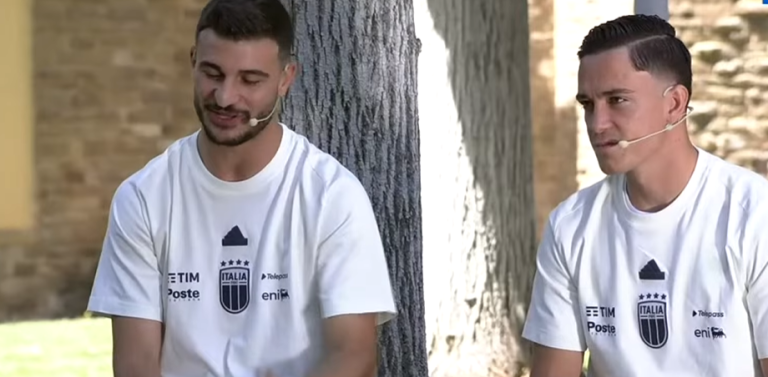 Italia - Orsolini e Raspadori