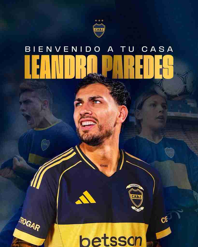 Roma Paredes Argentina Boca