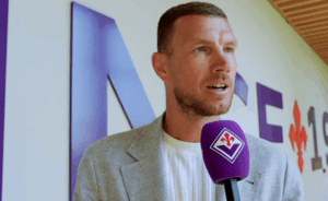 Dzeko Fiorentina Kean