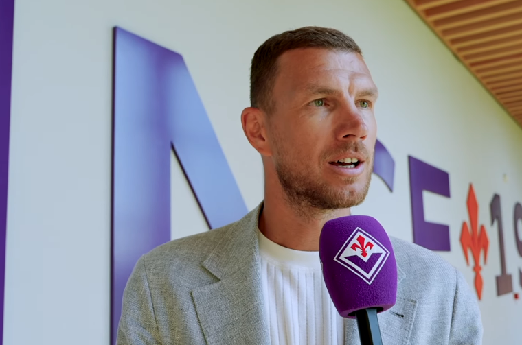 Dzeko Fiorentina Kean