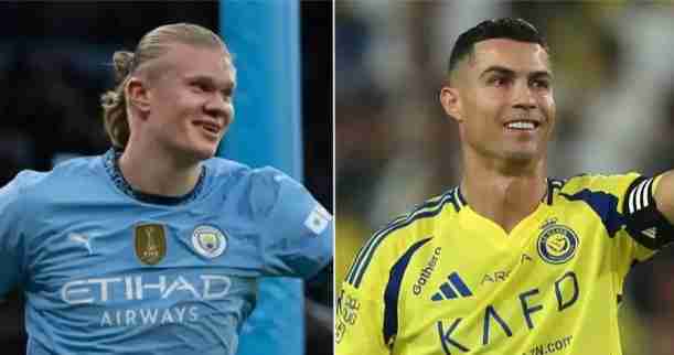 calciatori Haaland Cristiano Ronaldo