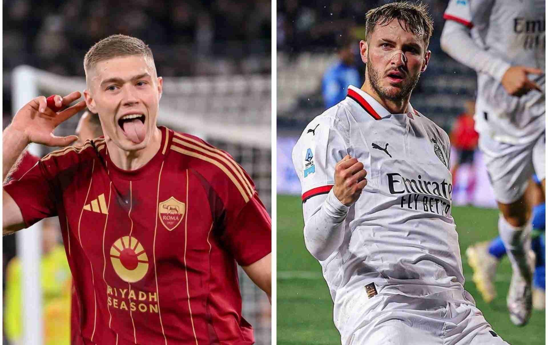 Dovbyk Gimenez Milan Roma