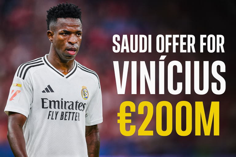 Vinicius offerta Arabia