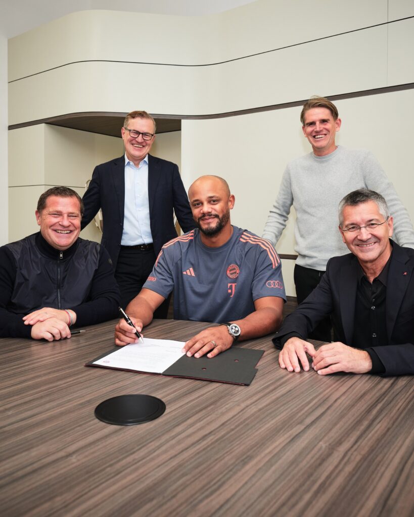 Kompany rinnovo Bayern ufficiale