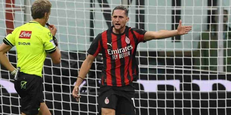 Rabiot infortunati Milan Parma