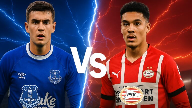 Everton U21 Jong PSV