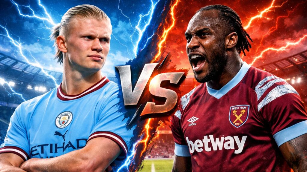 Manchester City vs West Ham