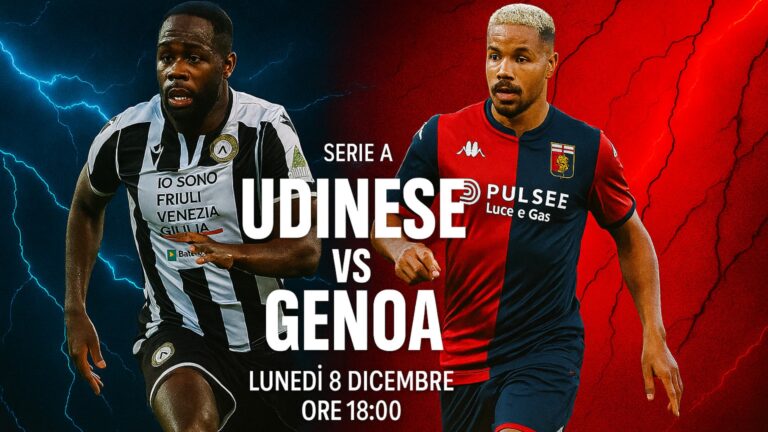 Pronostico Udinese vs Genoa