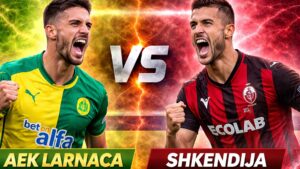 AEK Larnaca vs Shkendija