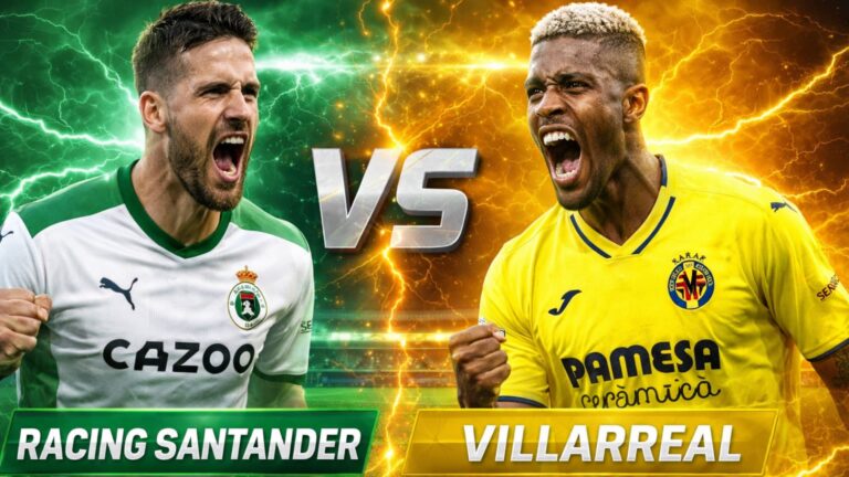 pronostico Racing Santander vs Villarreal