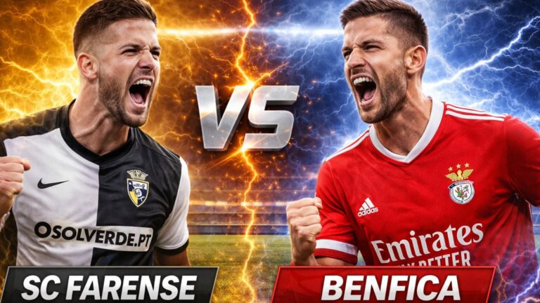pronostico SC Farense vs Benfica